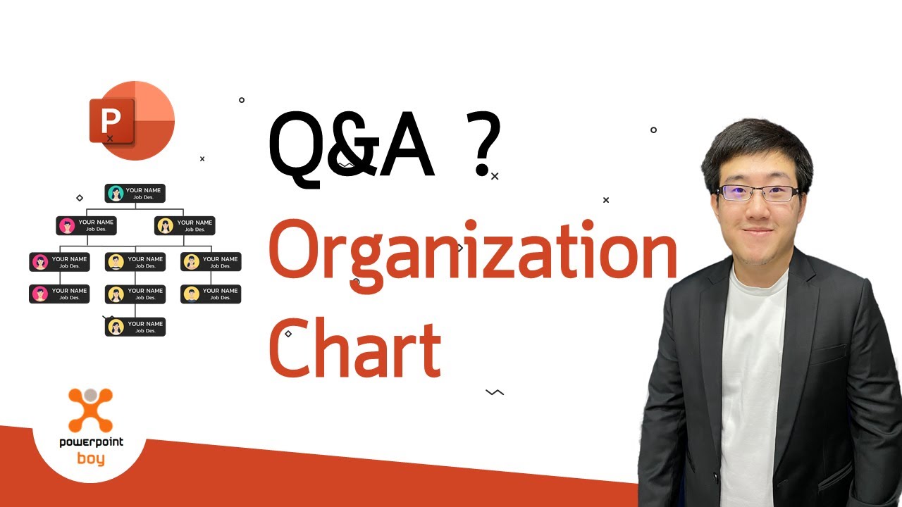 ทํา powerpoint 2022 Update Q\u0026A ทำ Organization Chart ด้วย PowerPoint By PowerPoint Boy