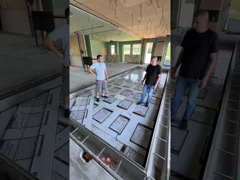 he made secret swimming pool in house #shortvideo