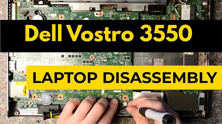 Dell Vostro 3550 Laptop Disassembly & Teardown Tutorial