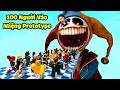 [ROBLOX] 100 Người Đi Vào Miệng Trùm Cuối Prototype 1006👣😜JayGray Troll Poppy Playtime Chapter 5