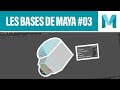 Les bases de maya 3 extrusions et biseaux  tutos 3d maya