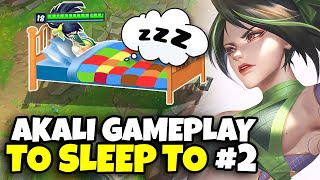 3 Hours of Relaxing Akali gameplay to fall asleep to (Part 2) | Professor Akali