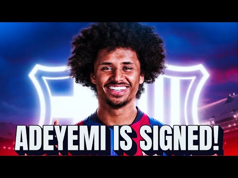 Karim Adeyemi COMPLETES His Move To FC Barcelona - €22M + €7M | 5 Year Deal With Barca