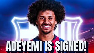 Karim Adeyemi COMPLETES His Move To FC Barcelona - €22M + €7M | 5 Year Deal With Barca