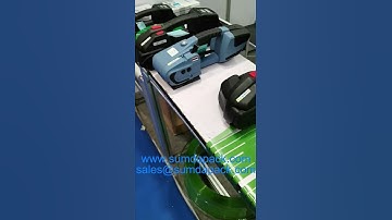 battery operated pet strapping machine with factoryt price