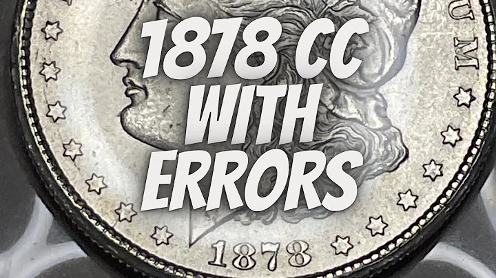 RARE 1878 CC (CARSON CITY) MORGAN SILVER DOLLAR COIN WITH ERRORS