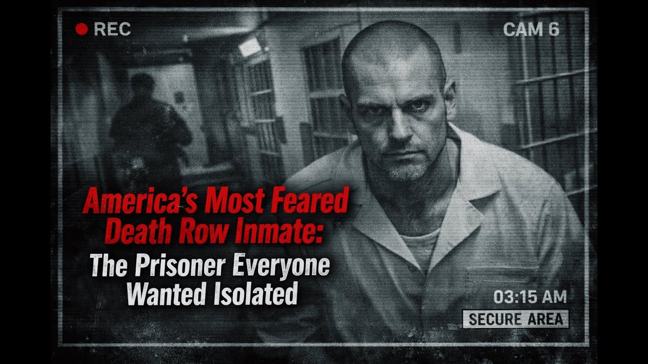 Most Feared Inmate America’s Most Feared Death Row Inmate The Prisoner Everyone Wanted ...