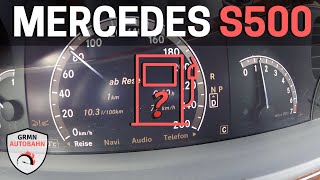 Mercedes S500 W221 ⛽️ | FUEL CONSUMPTION TEST