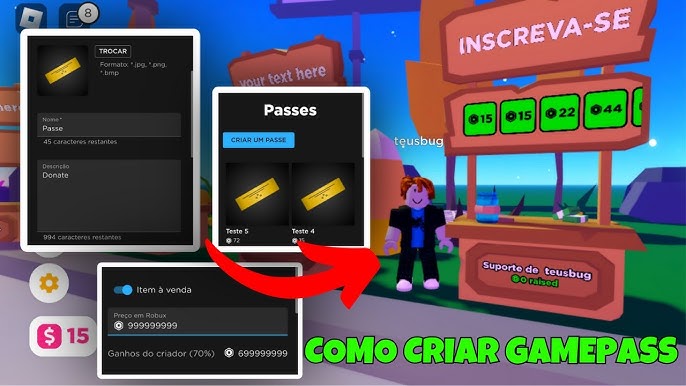 como criar game pass no roblox｜Pesquisa do TikTok