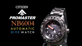 Citizen NB6004-83E Automatic Dive Watch Review | Titanium | Looks like a tank, wears like a Lotus by Degenerate Watch Addict 1,898 views 4 months ago 4 minutes, 2 seconds