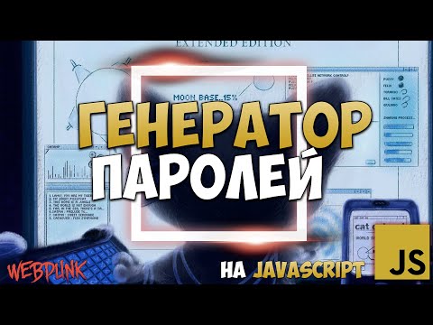 Генератор паролей на Java Script