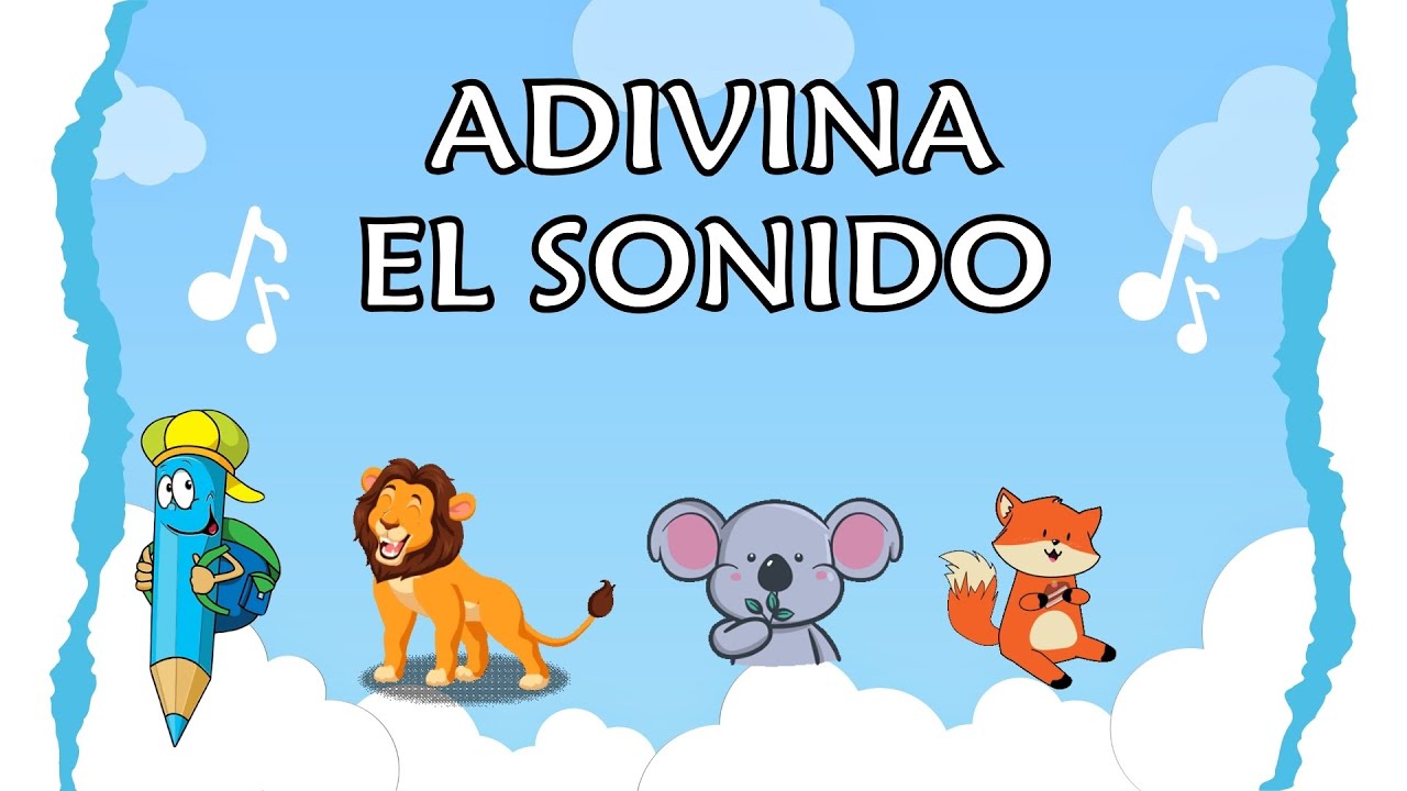 ADIVINA LOS SONIDOS DE ANIMALES Y OBJETOS - VIDEO EDUCATIVO - YouTube