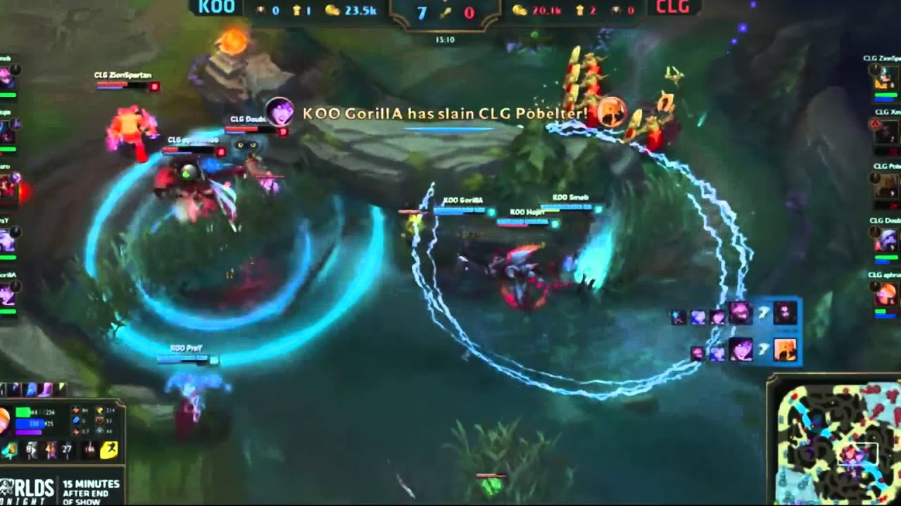 KOO vs CLG - Grup karşılaşmaları | En iyi anlar