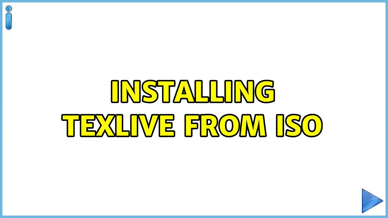 install texlive 2018 install texlive 2018