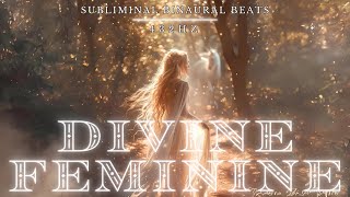 Divine Feminine Powerful Subliminals Binaural Beats 432Hz, Meditation Music for Study and Focus