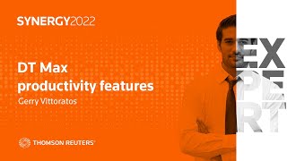 Synergy 2022 Gerry DT Max Productivity