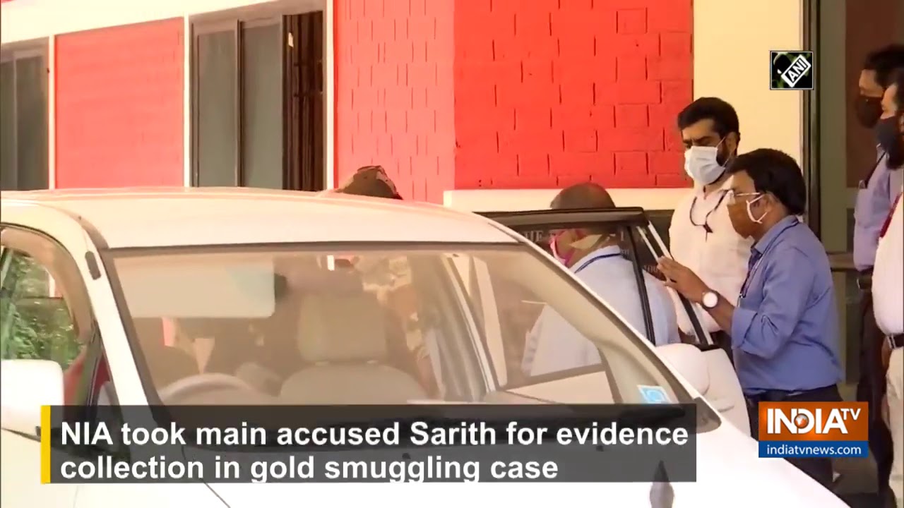 Gold smuggling case: NIA takes main accused Sarith for evidence collection