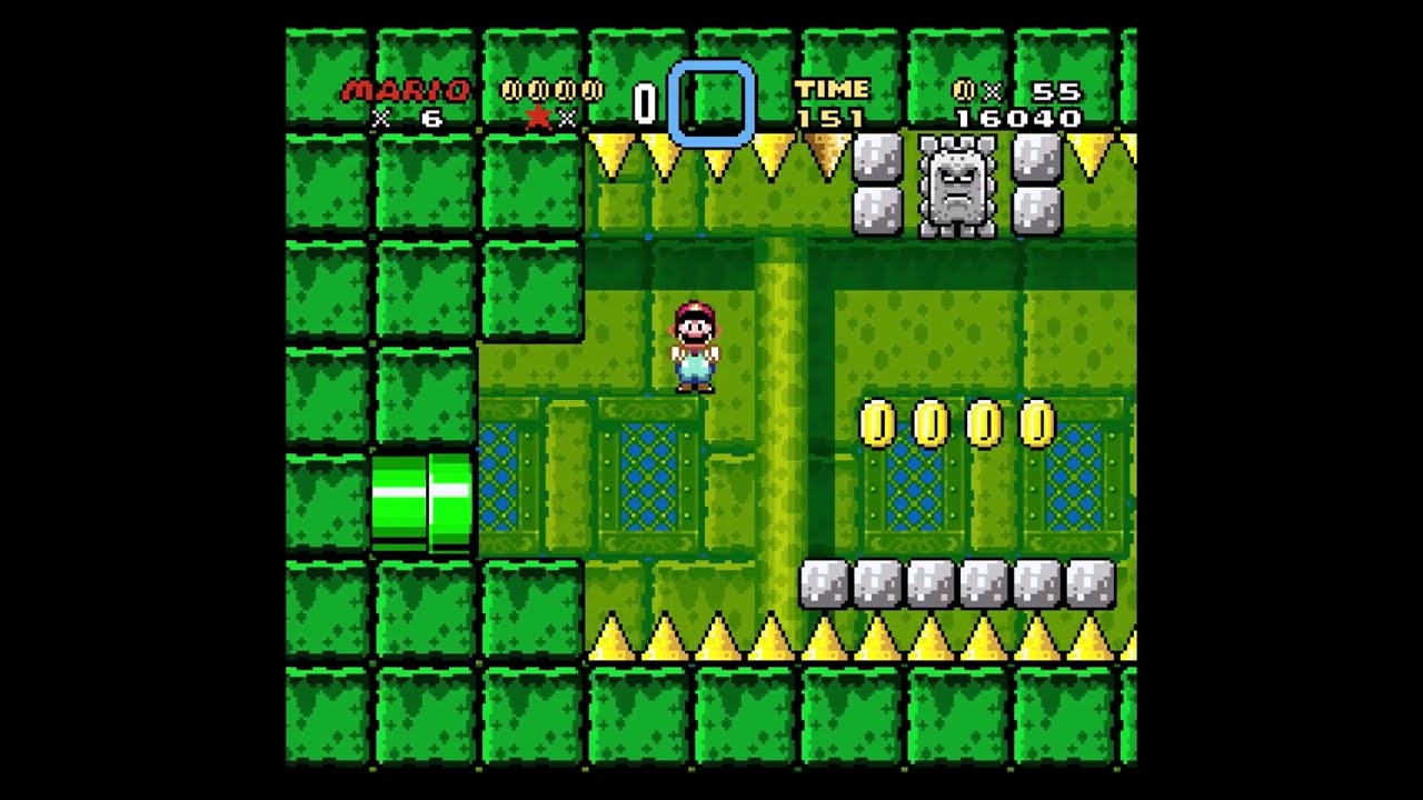 Rakugaki Mario - Green Castle