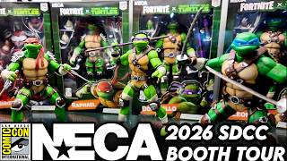 NECA Booth Tour at San Diego Comic Con 2026! Horror, TMNT, Movie Collectibles & More!