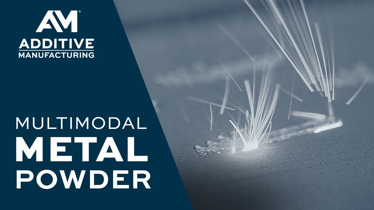 Мультимодальные порошки для 3D-печати металлами