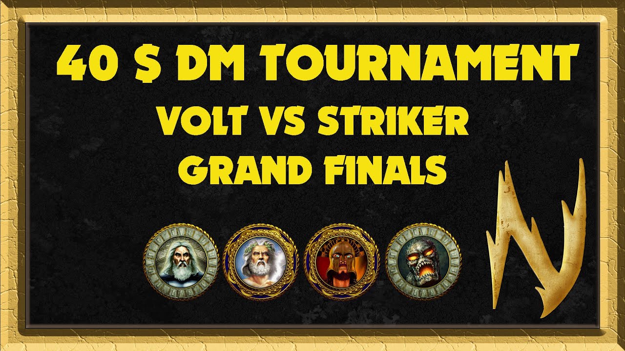 Age of Mythology - 40$ Deathmatch Tournament Grand Finals (Dec 21 2019) - Volt vs Striker