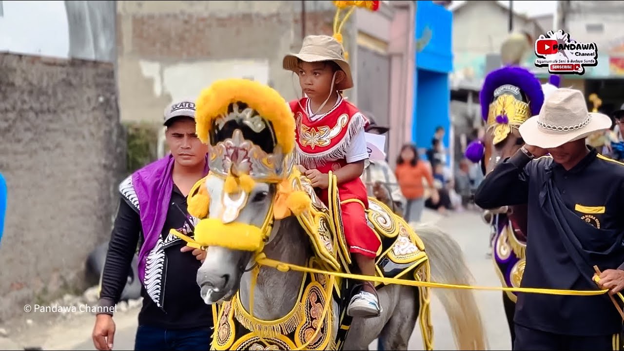22 Kuda Renggong Memeriahkan Arak-arakan KALONG MUDA