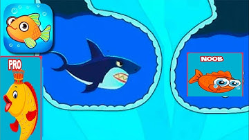 noob vs pro fish. and hacker. Android gameplay