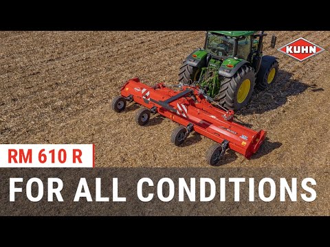 KUHN Group: Shredding crop residues in intensive conditions! | RM 610 R | KUHN