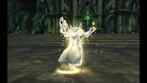 WoW Patch 7.3 Holy Priest animations