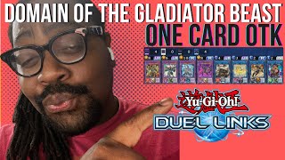 🔴 NEW Gladiator Beast One Card Combos, Duel Links Domain of the Gladiator Beast
