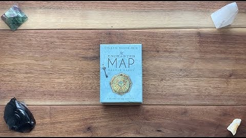 The Enchanted Map Oracle unboxing/walkthrough/flip through
