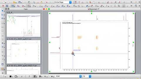 How to Process COSY and HSQC Spectra on MestreNova