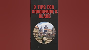 Tips For Conqueror