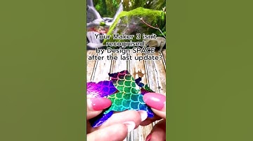 Design space update 2023 - Cricut Maker 3 not recognised