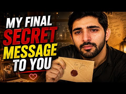 My secret message to you| today English poems sheikh hamdan fazza| #fazzastyle #hamdanpoetry 