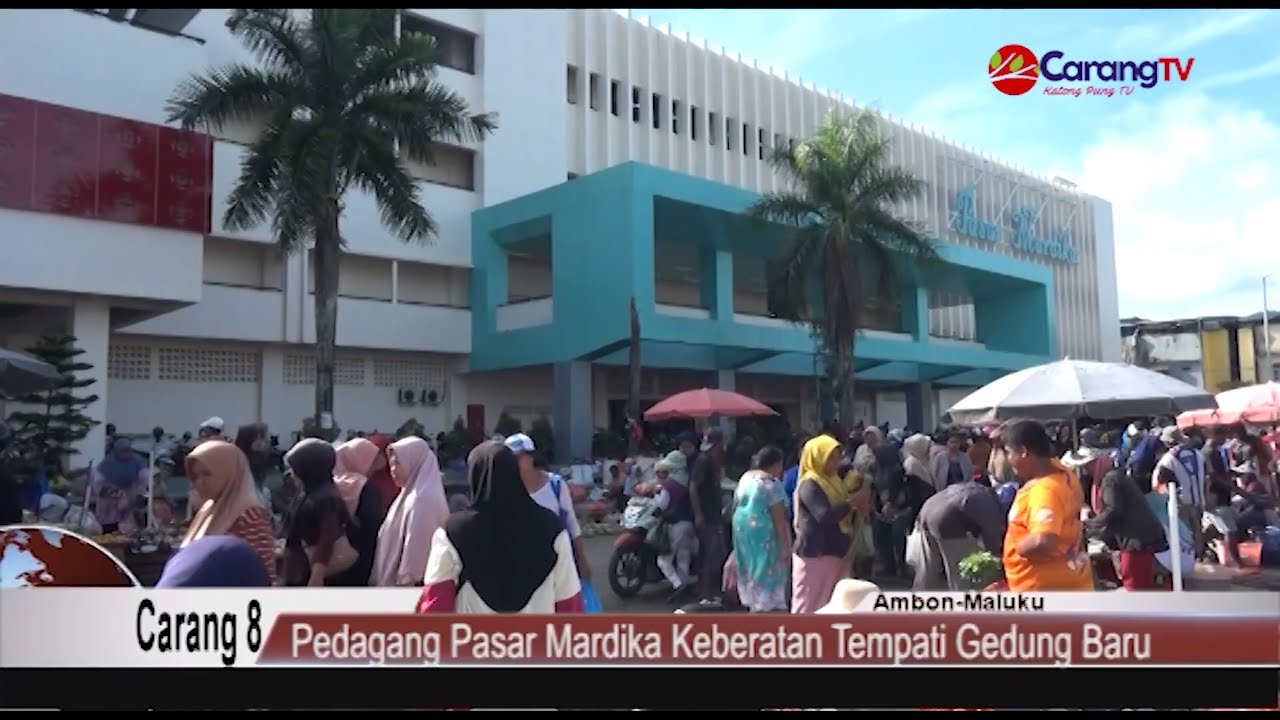 Pedagang Pasar Mardika Ambon Keberatan Tempati Gedung Baru