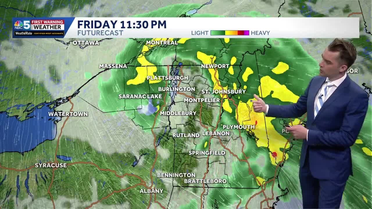 Rain and summit snow Friday night into Saturday (5-28-26) - YouTube