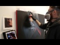 Star Wars: The Force Awakens - Kylo Ren Graffiti Painting