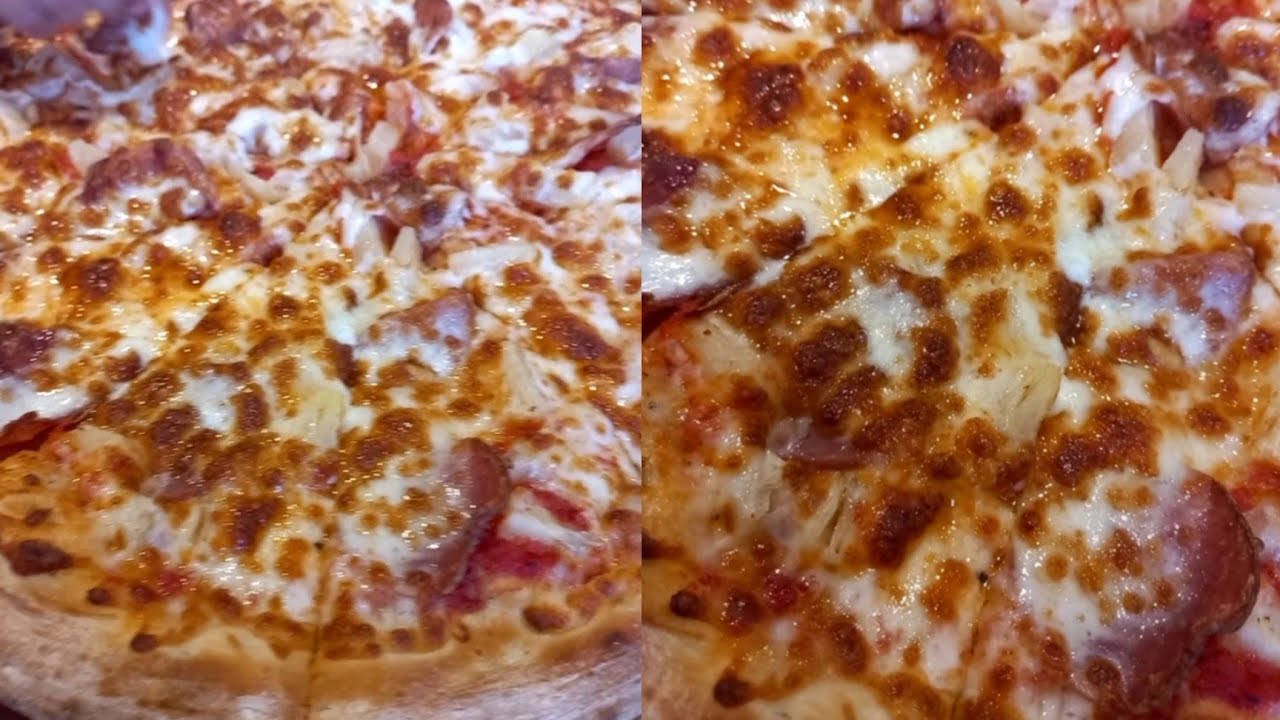 GIANT PIZZA IN MATAR DOHA QATAR PAPA JOHNS PIZZA YouTube