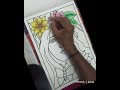Easy to draw thematic art for beginners |oil pastel blanding technique