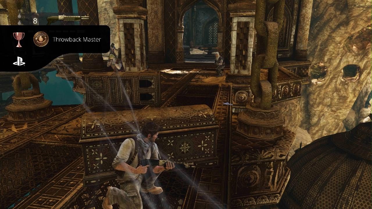 Throwback Master trophy Uncharted 3: Drake's Deception
