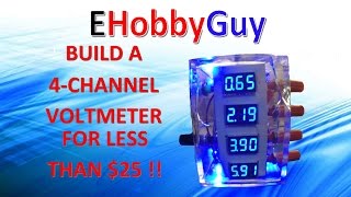 4 Channel Voltmeter