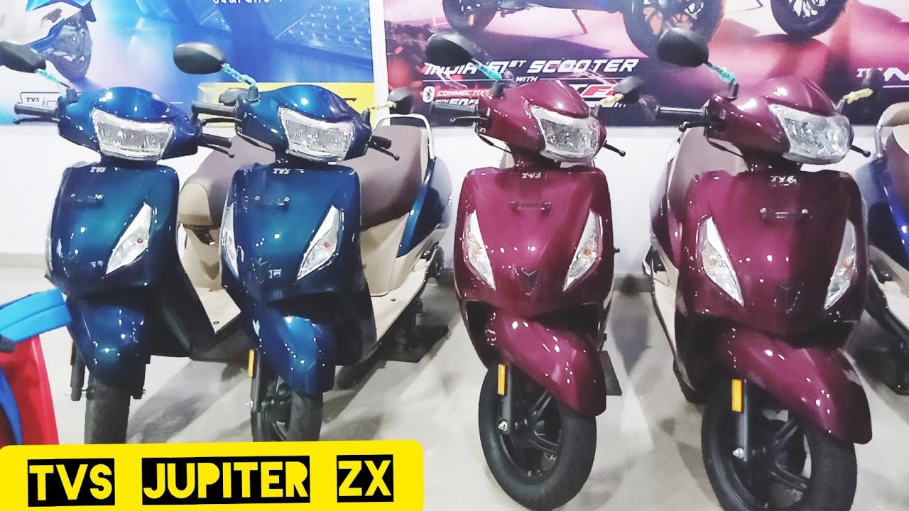 New Tvs Jupiter ZX Royal Win Purple Colour |Review features