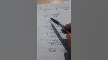 Trigonometric Identities Proof Type Questions|| Ncert (ex 8.3 Q4-i) Trignometric Identities