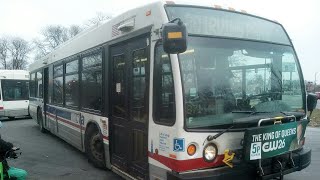 Ride On CTA 2001 Nova Bus LFS 6686 On Rt 80 Irving Park to Lake Shore Drive