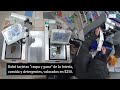 Ladrón queda pillado en techo de supermercado