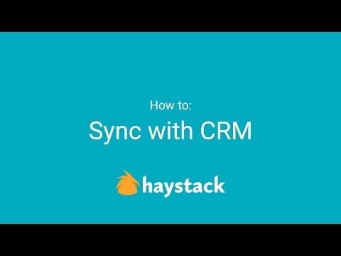 Haystack Premium - CRM sync and share with company