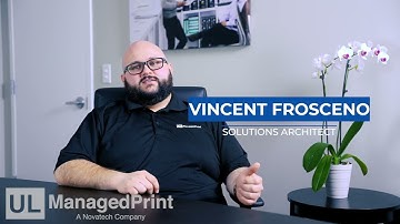 ManagedPrint Employee Spotlight: Vincent Frosceno | Novatech