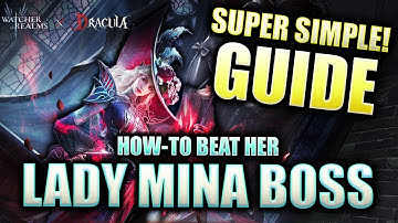 How-To BEAT LADY MINA! Easiest Guide for Dracula
