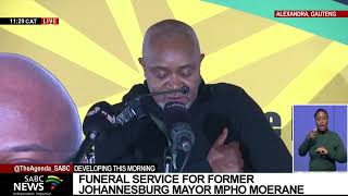 Tribute by Mike Maile to late dear friend and comrade Mpho Moerane
